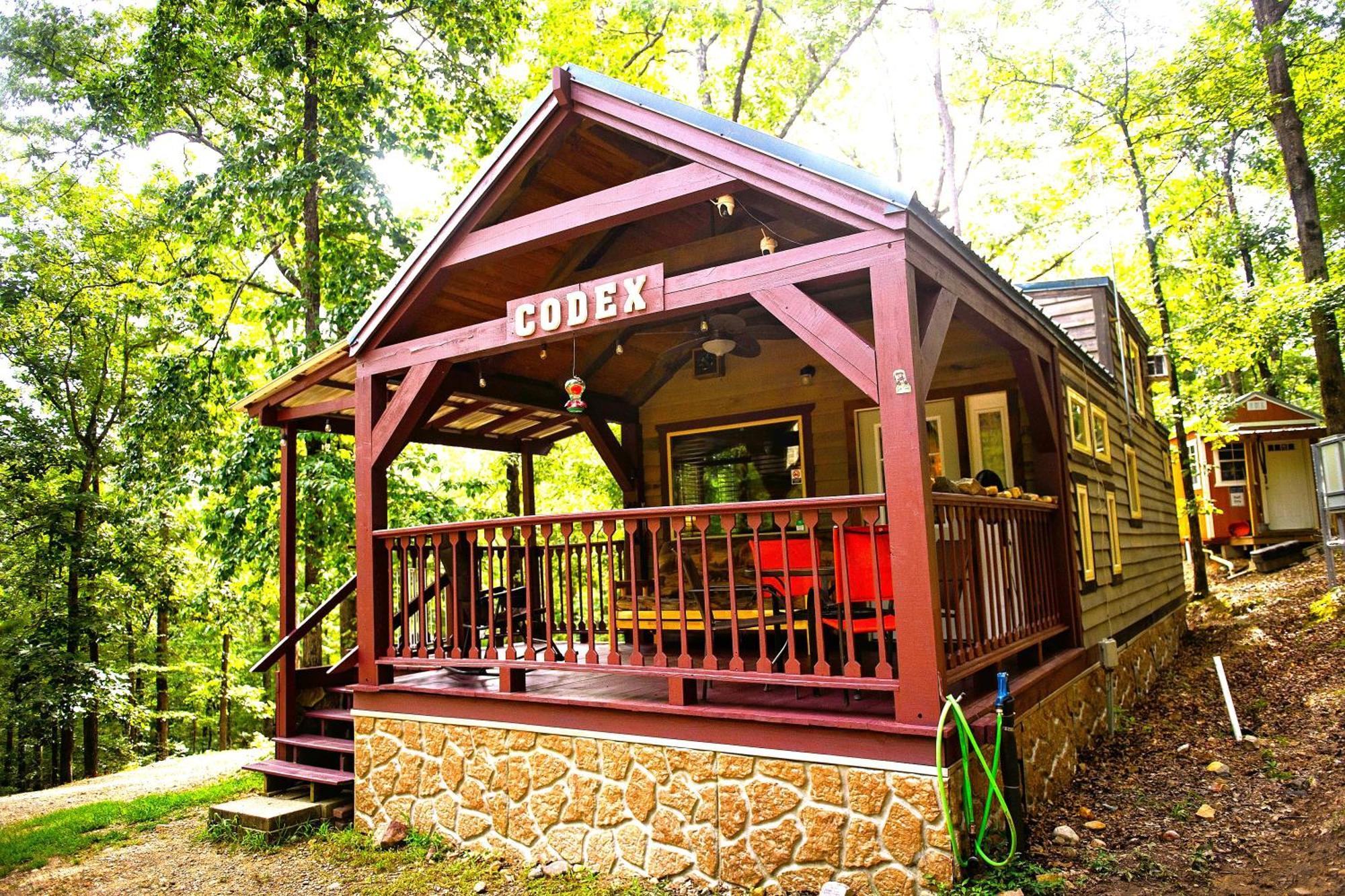 The Codex - Parker Creek Bend Cabins 머프리스버러 외부 사진